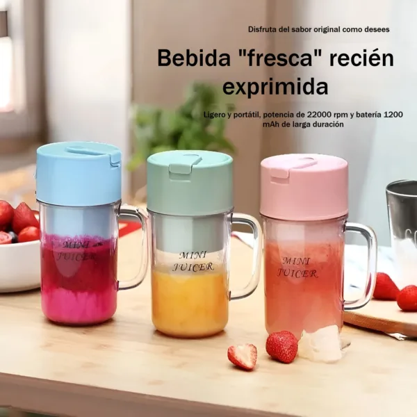 Mini Licuadora Portátil - Shake & Go